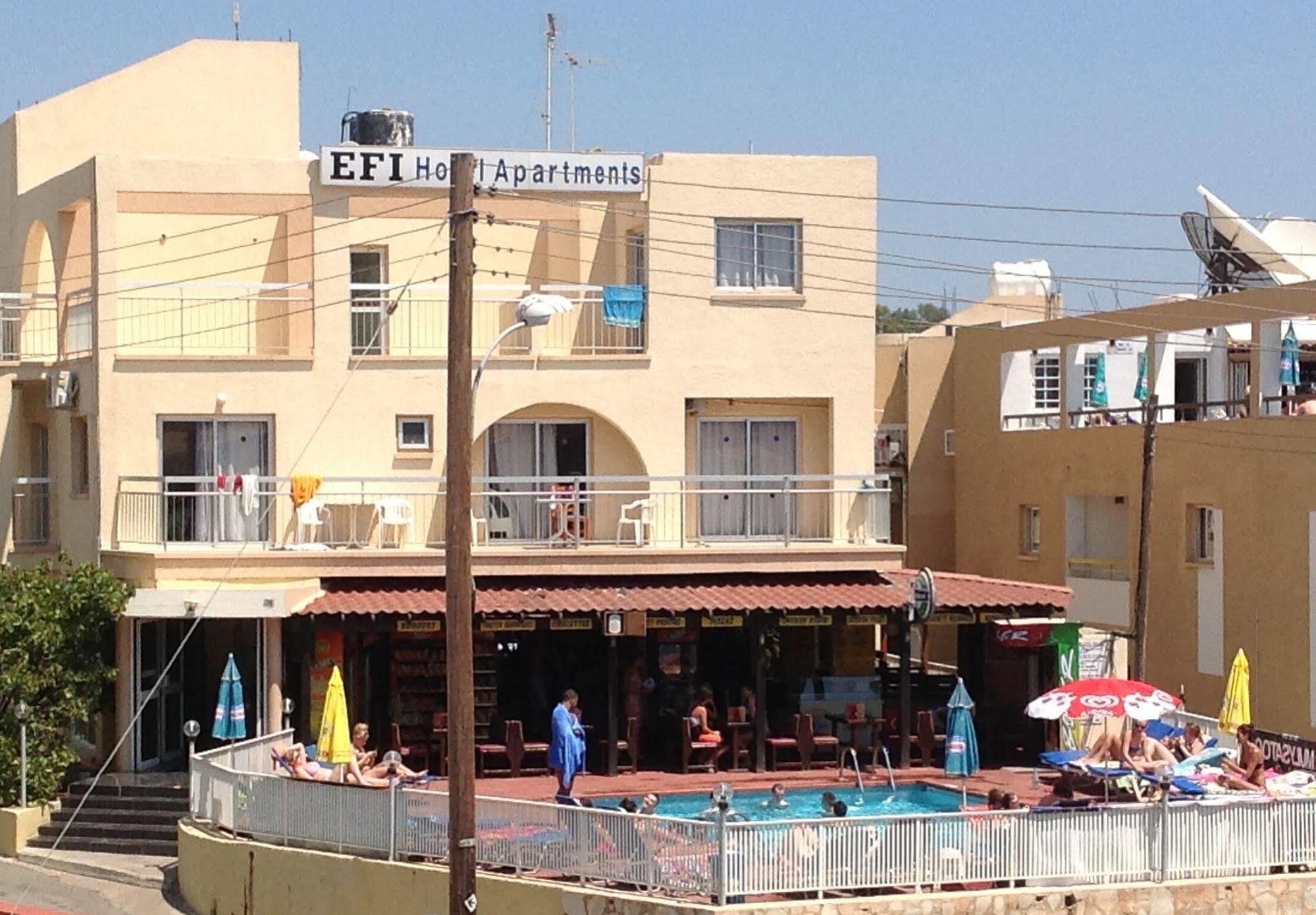 Efi Hotel Apts Ayia Napa Luaran gambar