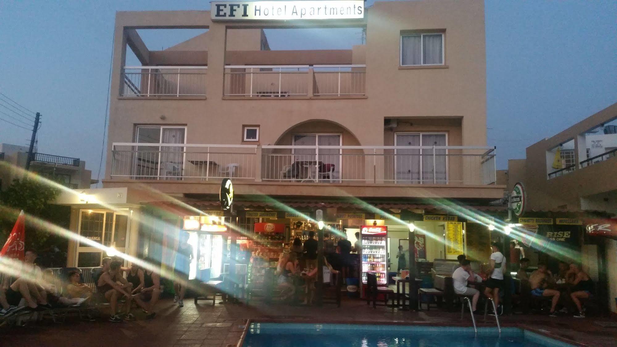 Efi Hotel Apts Ayia Napa Luaran gambar