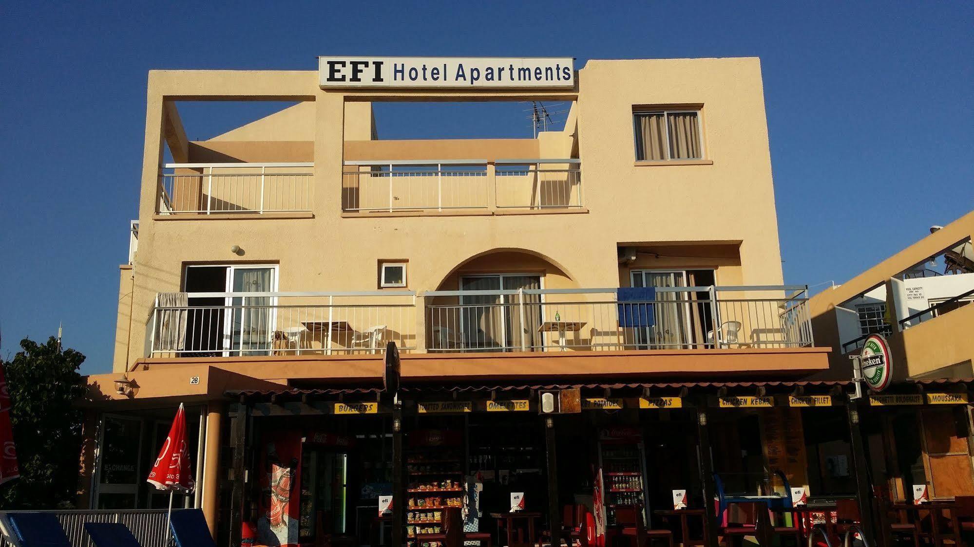 Efi Hotel Apts Ayia Napa Luaran gambar
